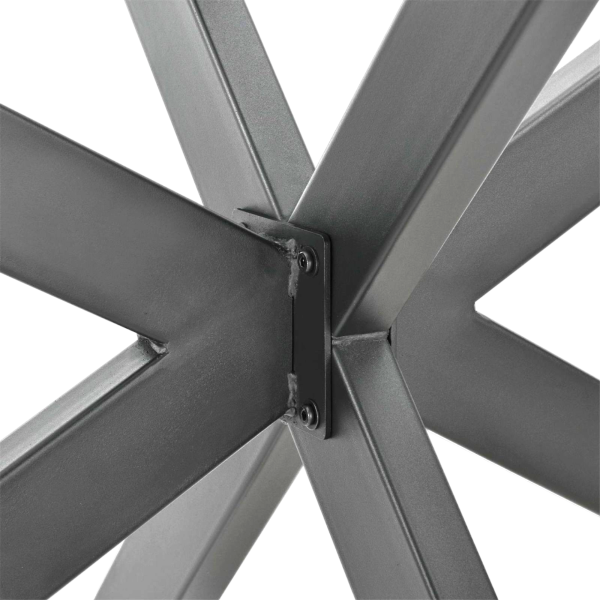 Tischgestell | X-Design | 150 x 78 x 71 cm | Stahl - Anthrazit Bild 5