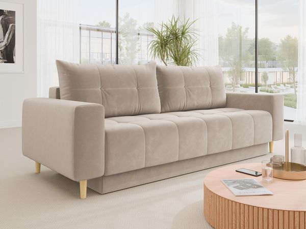 Schlafsofa Sobreti (Farbe: Bluvel 30)