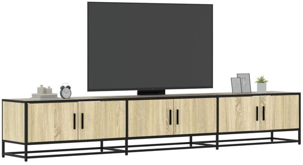 vidaXL TV-Schrank Sonoma-Eiche 240x35x41 cm Holzwerkstoff 3300796