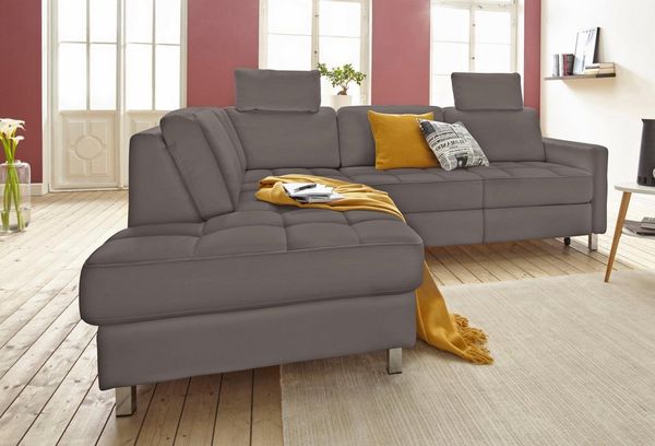 sit&more Ecksofa Pablo L-Form, wahlweise mit Bettfunktion und Bettkasten