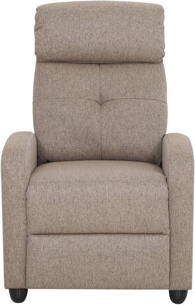 Home affaire Relaxsessel VESOUL, TV-Sessel, Ruhesessel mit Schlaffunktion, Webstoff, Loungesessel mit manueller Relax- und Liegefunktion (105°-135)