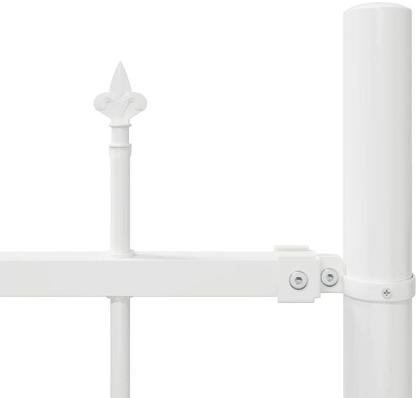 vidaXL Gartenzaun Woerden 6 pcs Weiß 3360160 Bild 7