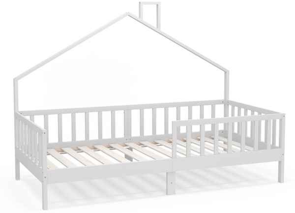 Hausbett Justus Weiß 90x200 cm Vitalispa