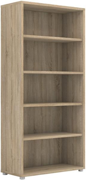 Büro Regal Prisme Ablageregal Aktenschrank Bücherregal Standregal Eiche Dekor