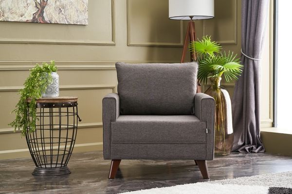 1-Sitzer-Sofa, 'Bella', 85 x 81 x 82, Braun