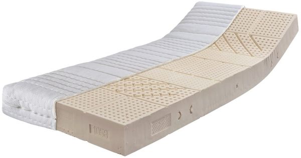 Latexmatratze Latexmatratze Komfort-NATURA Härtegrad H3 (RG.., RAVENSBERGER Matratzen, 19 cm hoch, Härtegrad H 3 (RG 80) 80x200 cm mit Baumwoll-Doppeltuch-Bezug