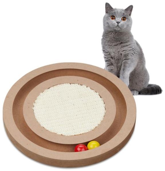 Katzen Kratzbrett mit Sisal-Teppich 10045531