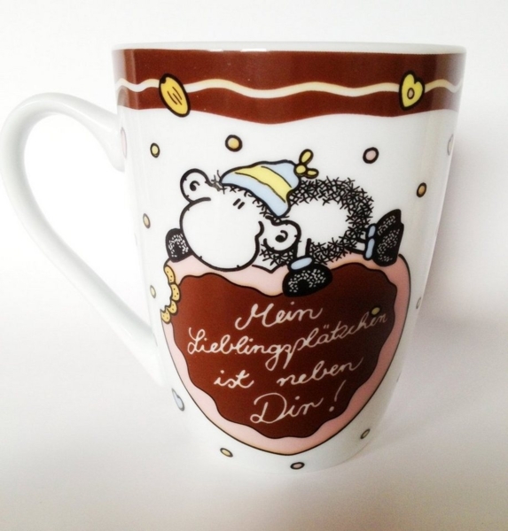 Limited Sheepworld Wintertasse "Mein Lieblingsplätzchen" Tasse Kaffeetasse