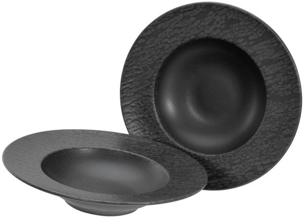 Schiefer Black, Pastateller 2-tlg (mo)