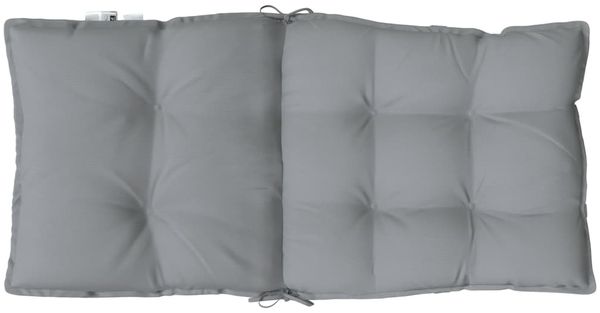 vidaXL Niedriglehner-Auflagen 2 Stk. Grau Oxford-Gewebe 377674 Bild 7