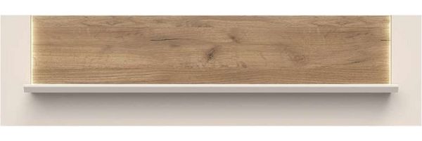 Places of Style Wandregal Sky45, Mit Beleuchtung, lackiert mit wasserbasiertem UV-Lack