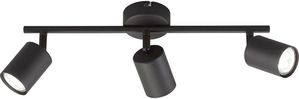 Fischer & Honsel 21130 LED Deckenleuchte Vano 3-flammig Schwarz GU10