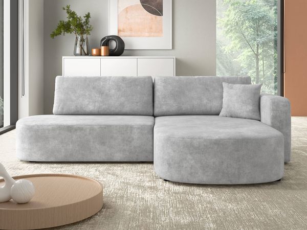 Ecksofa Zrekifi (Farbe: Lumo 65, Seite: Rechts)