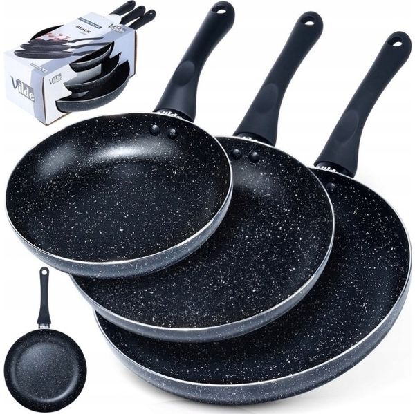 Bratpfannen-Set Vilde 20/24/28 cm