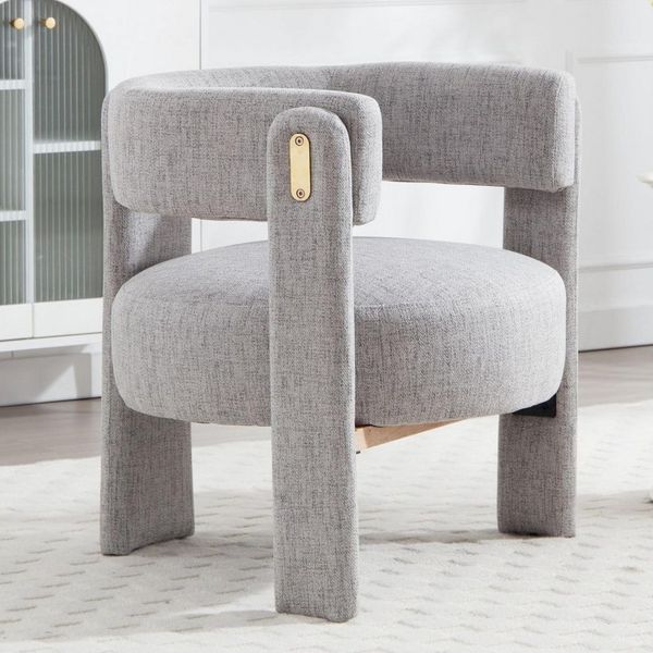 WAHSON OFFICE CHAIRS Ohrensessel Moderner Loungesessel mit hoher Rückenlehne für Wohn- & Schlafzimmer