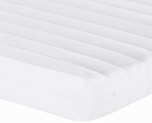 vidaXL Schaumstoffmatratze Weiß 100x220 cm 7-Zonen Härtegrad 20 ILD 4016656 Bild 7