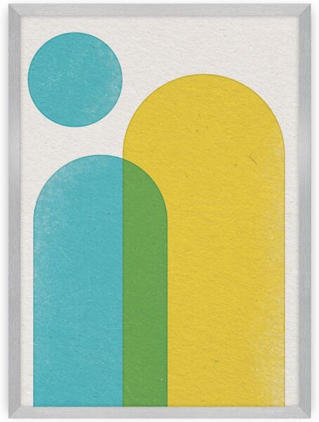 Dekoria Poster Abstract Shapes II