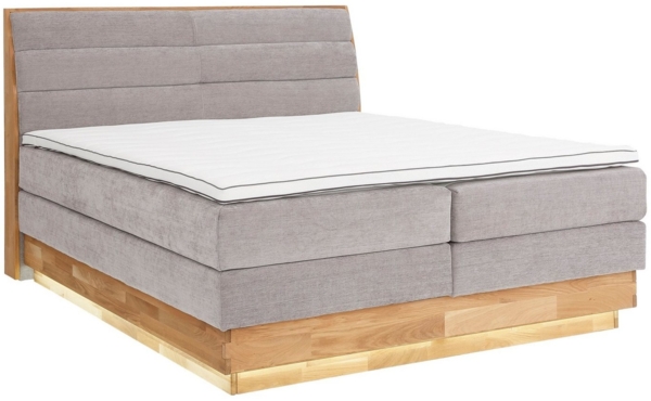 OTTO products Boxspringbett, LED-Beleuchtung, mit zertifizierten, recycelten Bezugsstoffen Bild 2