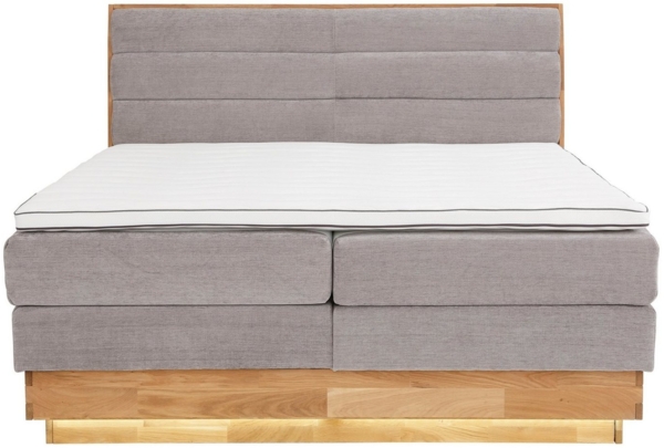OTTO products Boxspringbett, LED-Beleuchtung, mit zertifizierten, recycelten Bezugsstoffen Bild 3