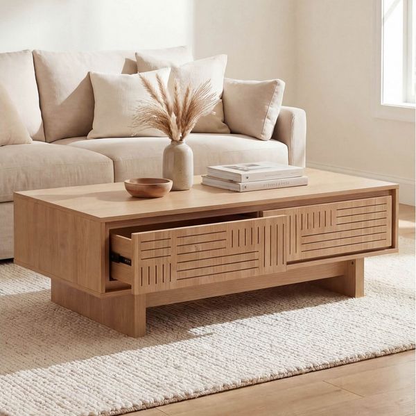 MCW Couchtisch MCW-O33, Maximale Dauerbelastbarkeit Tischplatte: 45 kg