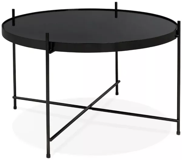 Kokoon Design Couchtisch Espejo Medium Schwarz