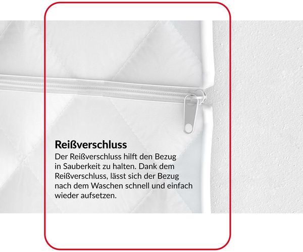 Matratze 140x200 cm Taschenfederkern ARIA 7 Zonen H3 20 cm Polyurethanschaum ALOE VERA Bild 9