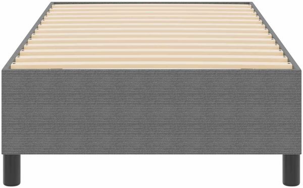 vidaXL Plattformbettgestell Hellgrau 80 x 200 cm Cordstoff 3337377 Bild 5