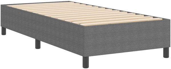 vidaXL Plattformbettgestell Hellgrau 80 x 200 cm Cordstoff 3337377 Bild 7