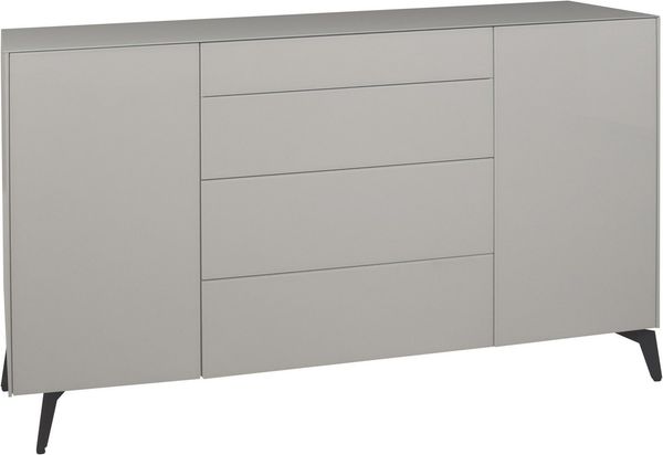 Mäusbacher Kommode Imola TOPSELLER! (OTTOs Choice), Kommode mit Glasfront und Glasoberplatte