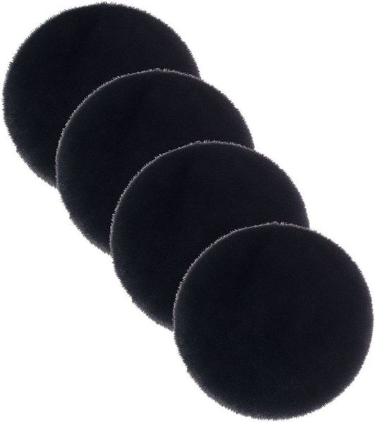 ASTRA Teppich Elda, rund, Höhe: 13 mm, runde Dekofelle im 4 er Set, kuschelweich, Wohnzimmer, Kinderzimmer