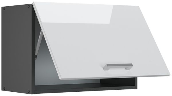 Hängeschrank R-Line Weiß Hochglanz 60 cm Flach Vicco Bild 4