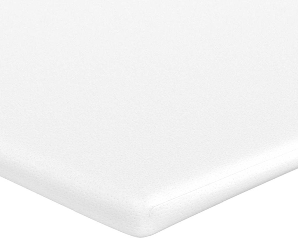 vidaXL Boxspringbett Blau und Weiß 203 x 90 x 60 cm Cordstoff 3337445 Bild 10