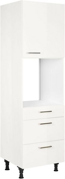 nobilia® Backofenumbauschrank "Flash", Ausrichtung wählbar, mit Schublade und zwei Auszügen und einer Tür, vormontiert, Breite/Höhe: 60/216,6 cm