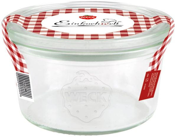 Einkochwelt Weck-Glas Sturzform Schale 165 ml Nr. 976