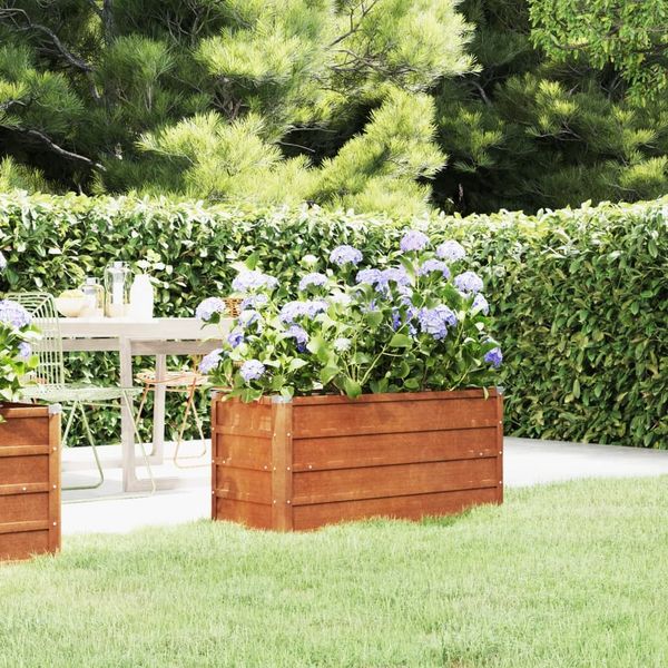 vidaXL Hochbeet Rostig 100x40x45 cm Cortenstahl 151950