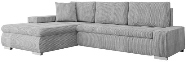 Ecksofa Orkan Mini Cord (Farbe: Poso 110)