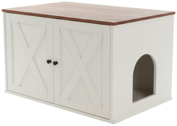 Relaxdays Katzenschrank für Katzenklo