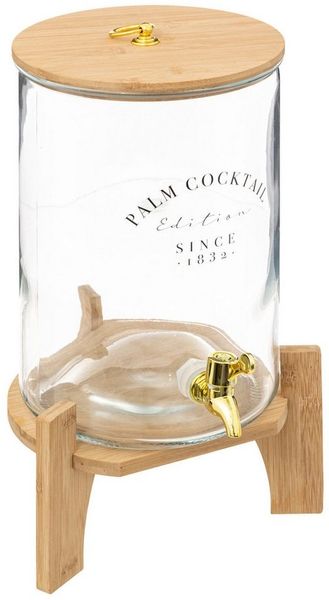 Secret de Gourmet Vorratsglas Getränkespender BOTANIC FACTORY, 8 l, Glas, (einzeln, einzeln)