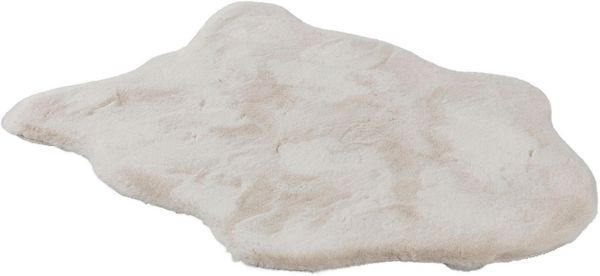 SCHÖNER WOHNEN-Kollektion Fellteppich Tender, fellförmig, Höhe: 26 mm, weich durch Microfaser, Kaninchenfell Haptik, Kunstfell, waschbar