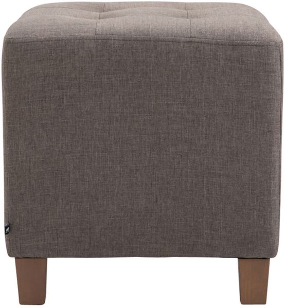 CLP 2er Set Sitzhocker Pharao, antik-hell mit hochwertiger Polsterung,taupe Bild 3