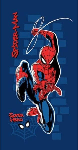 Spiderman Badetuch 140x70 cm Hochwertiges & langlebiges Strandtuch