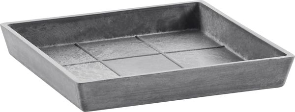 Ecopots Untersetzer grau 22 x 22 cm
