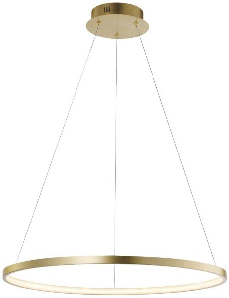 JUST LIGHT 11524-12 LED Pendelleuchte Circle 60cm 3000K Gold