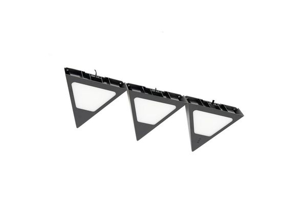 Prios Unterschrankleuchte Odia, Enthalten, 3 x 3 W LED, warmweiß