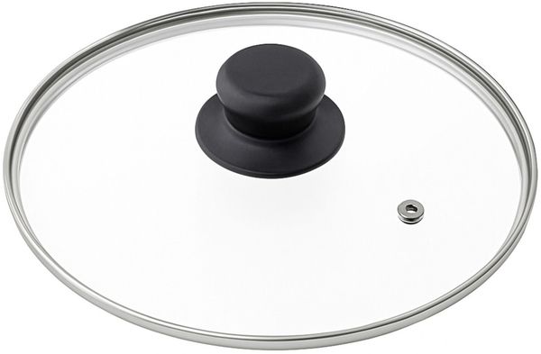 Pfannendeckel 24cm Glasdeckel Topfdeckel hitzebeständig Ersatzdeckel Kochdeckel Deckel