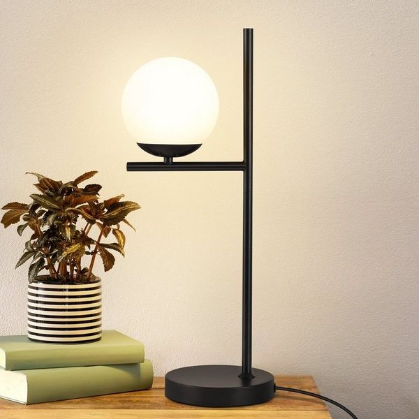 ZMH Tischleuchte Wohnzimmer Industrial Nachttischlampe - Modern mit Schalter