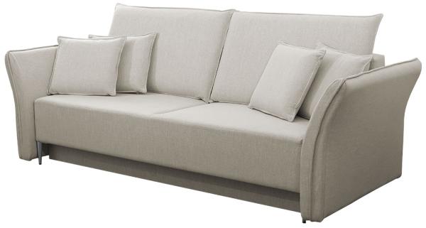 Schlafsofa Mokoli (Farbe: Terra 7, Füße: Silber)