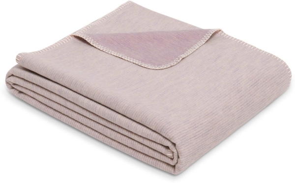 Wohndecke Wohndecke Lausanne, IBENA, in schlichtem Melange-Look