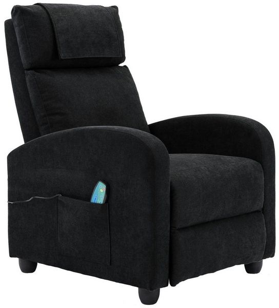 HomeGuru Massagesessel Relaxsessel,Fernsehsessel,Ruhesessel,Liegefunktion,Vibration,Heizung (Einzelsessel, 1-St, Packung), mit Relaxfunktion