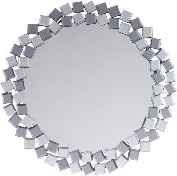 Wandspiegel Mosaic 1825 Silber / Grau